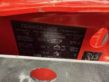 Lavtløftende truck 2021  Linde T 16  10 Stück (7)