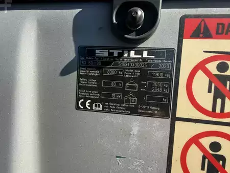 Elektro čtyřkolový VZV  Still RX 60-80 (20)