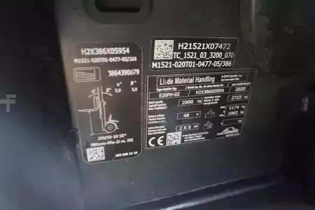 Elektro 4 Rad 2020  Linde E 20PH-02 - Triplex - 2020er (13)