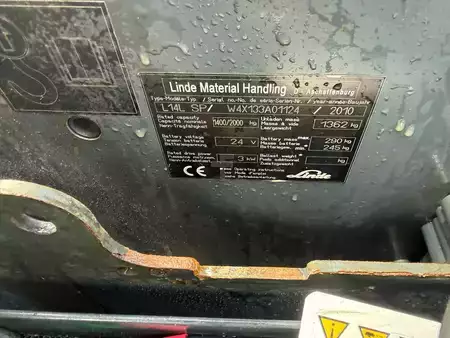 Stackers Stand-on 2010  Linde L 14 L SP (2)
