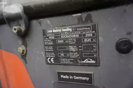 Chariots élévateurs diesel 2009  Linde H 50D - Dieselstapler (2)