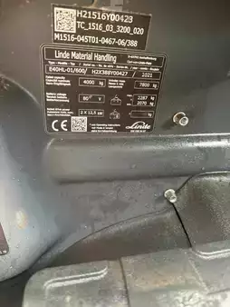 Elektro čtyřkolový VZV  Linde E 40 HL 600 (7)