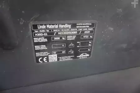 Dieselový VZV 2020  Linde H 30D-01 - 7.591 Stunden - 2020er (11)