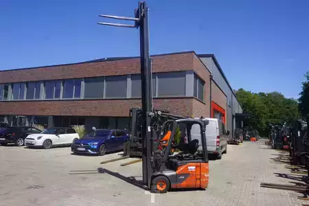 3-wiel elektrische heftrucks 2018  Linde E 14-02 - Triplex - 6.988 Stunden (5)