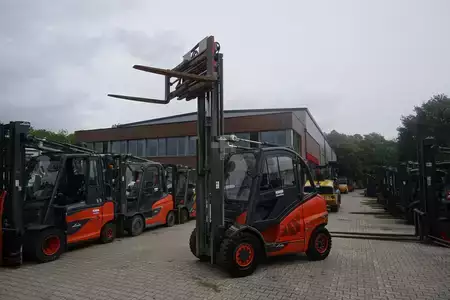 Diesel heftrucks 2017  Linde H 45D-02 - 4.668 Stunden - Drehgabelklammer (10)