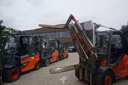 Diesel heftrucks 2017  Linde H 45D-02 - 4.668 Stunden - Drehgabelklammer (12)