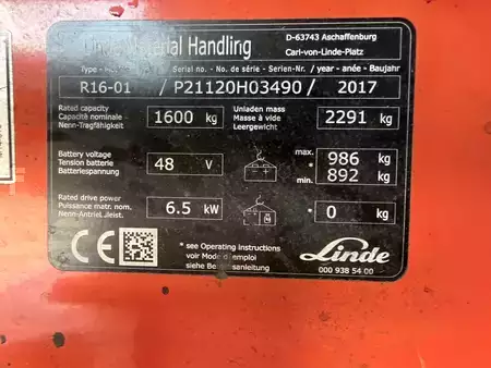 Reachtrucks  Linde R 16-01 (2)