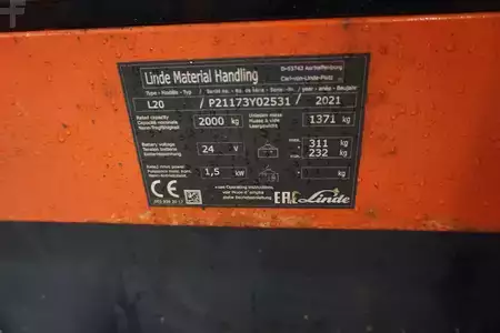 Pinontavaunu 2021  Linde L 20 - Triplex - Nur 1.241 Stunden (3)