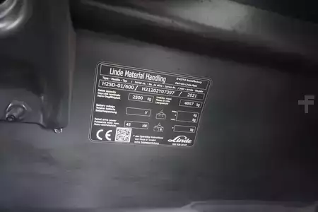 Dízel targoncák 2021  Linde H 25D-01/600 - 2021er (10)