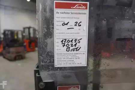 Pallet Stackers 2012  Linde L 14 - 4.352mm Triplex - 2023er Batterie (4)