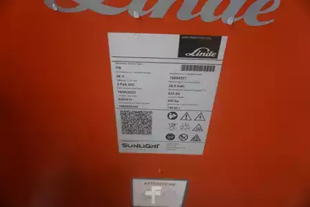 Electric - 3 wheels 2023  Linde EG 16-02 - Triplex - Nur 649 Stunden (3)