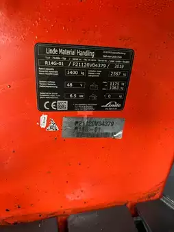 Rækketruck  Linde R 14 G - 5549 Stunden (7)