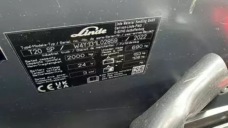 Штабелери стоячі  Linde T 20 SP Approved (10)