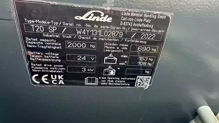 Штабелери стоячі  Linde T 20 SP Approved (8)