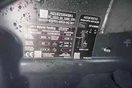 4-wiel elektrische heftrucks 2019  Linde E 30H-01/600 - Nur 1.051 Stunden (7)