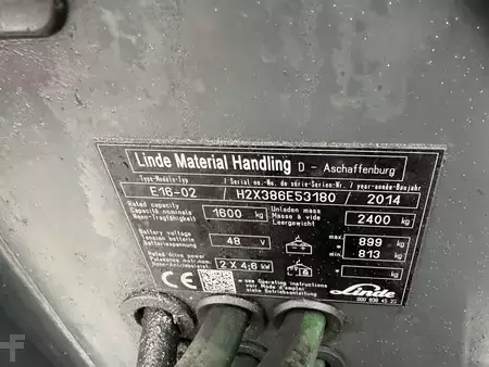 Elektro 3 Rad  Linde E16 -02 (9)