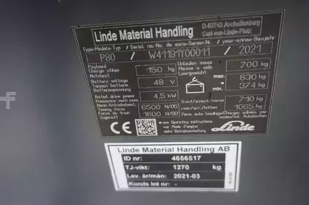 Schlepper 2021  Linde P 80 - Baujahr 2021 - Nur 294 Stunden (6)