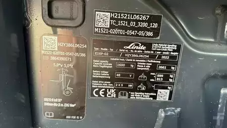 Elektro 4 Rad 2022  Linde E 16 P-02 (16)