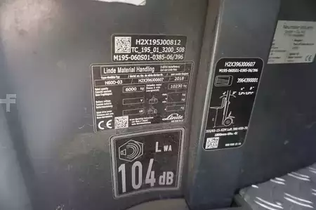 Dieselový VZV 2019  Linde H 60D-03 - Top Zustand (14)