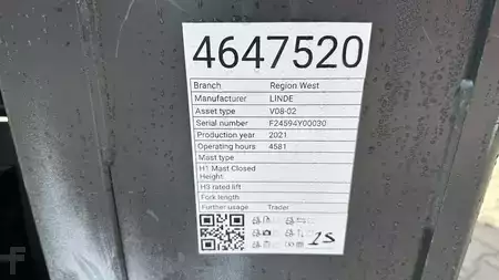 Plocktruckar vertikal 2021  Linde V 08-02 (3)