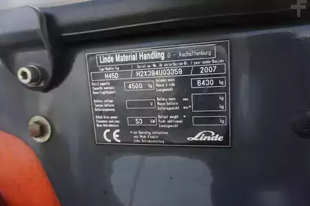 Dízel targonca 2007  Linde H 45D - Dieselstapler (5)
