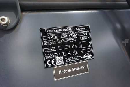 Dieselový VZV 2015  Linde H 70D-02 - 9475 Stunden (10)