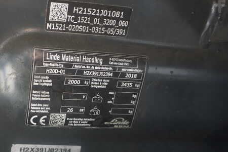 Carrelli elevatori diesel 2018  Linde H 20D-01 - 2018er (2)