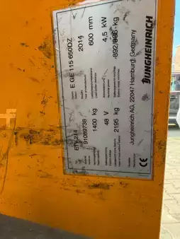 Työntömastotrukki 2014  Jungheinrich ETV 214 (7)