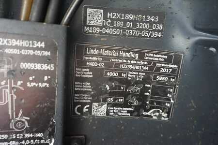 Linde H 40D-02 - 2017er