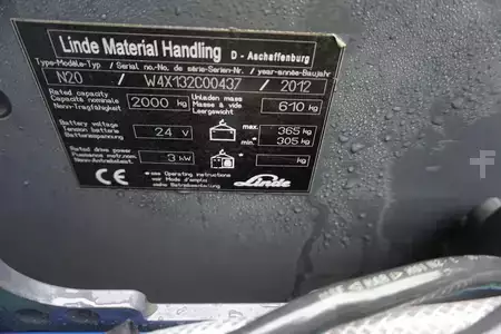 Lavtløftende truck 2012  Linde N 20 - Voll Einsatzbereit (12)