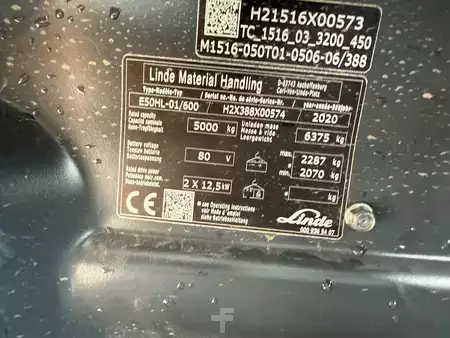 Elektro 4 Rad 2020  Linde E 50 HL 600 (7)
