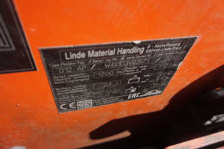 Stapelaars met staplatform 2019  Linde D 12AP - 3410mm HH (5)