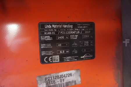 Schubmaststapler 2018  Linde R 14B-01 - Nur 5.336 Stunden (8)