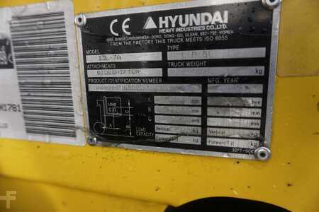 Carrelli elevatori GPL 2015  Hyundai 33L-7A - Nur 3.228 Stunden (10)