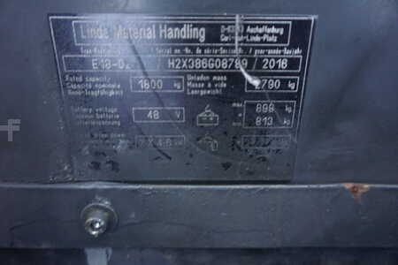 El Truck - 3-hjul 2016  Linde E 18-02-2021er Batterie (8)