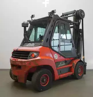 Empilhador diesel 2013  Linde H80D (2)