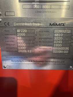 Tolóoszlopos targonca 2023  MIMA  MIMA MFZ 20 H (2)