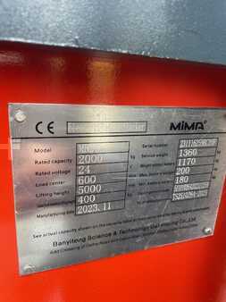 Gerbeur à conducteur porté debout 2023  MIMA  MBC20 (7)