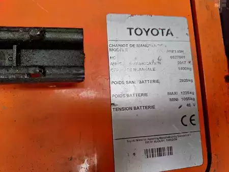 Reach Trucks 2017  Toyota RRE140H Akku 2023 (6)