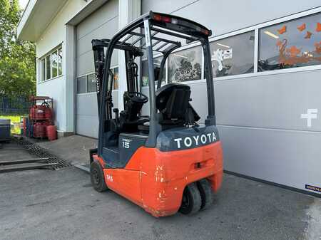 Electric - 3 wheels 2010  Toyota 8FBET15 (2)