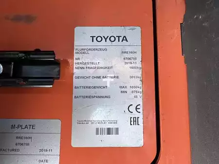 Reach Trucks 2019  Toyota RRE160H (7)