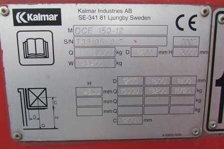 Dieselstapler 2007  Kalmar DCE 150-12 - 15 (2)