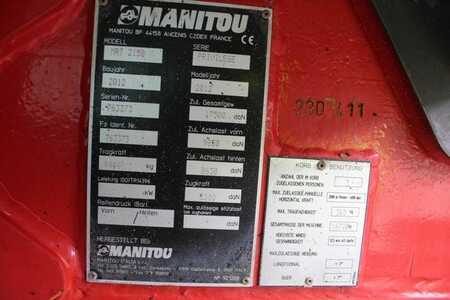 Teleskoptruck fast bom 2012  Manitou MRT 2150 Privilege - ROTO - Nr.: 373 (2)