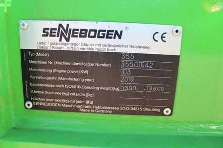 Teleskopstapler-Starr 2019 Sennebogen 355E - Kabine hochfahrbar - Nr.: 042 (2)