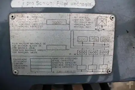 Dieselstapler 1997  Toyota 62-6FDF30 - 3 to - Nr.: 171 (3)