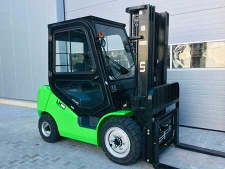 4-wiel elektrische heftrucks 2022  UN Forklift FB30 (3)