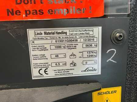 Vertical order pickers - Linde K (8)