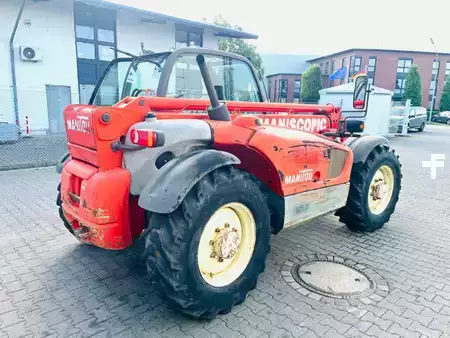 Telescopic forklift rigid 2001 Manitou MT 1033 HLT (4)