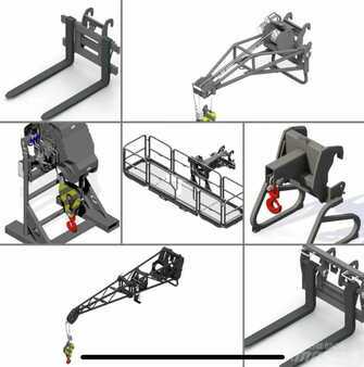 Telescopic forklift rigid 2025  Magni TH 5,5.19 P - neues Modell (10)