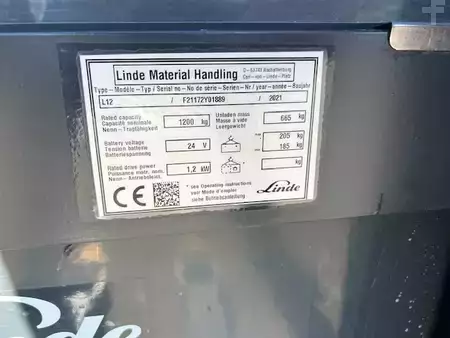 Hochhubwagen 2021  Linde L12 (7)